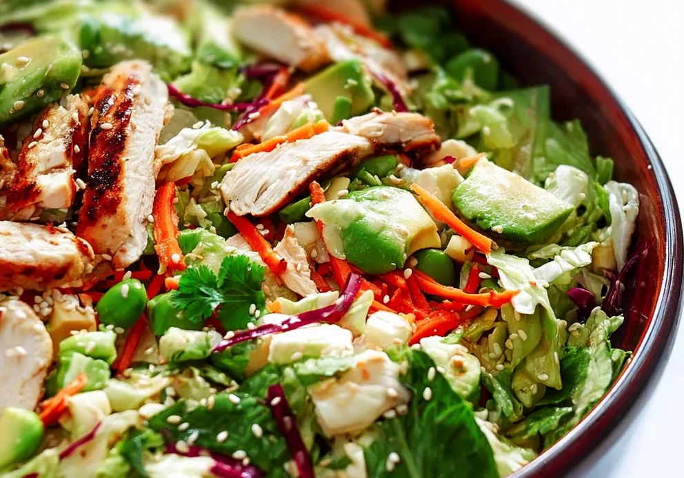 Sesame Chicken Chopped Salad