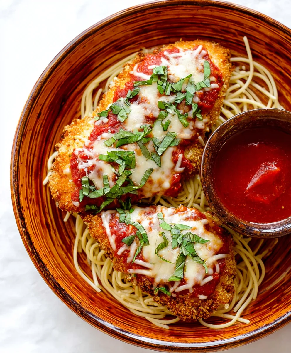 Spicy Baked Chicken Parmesan
