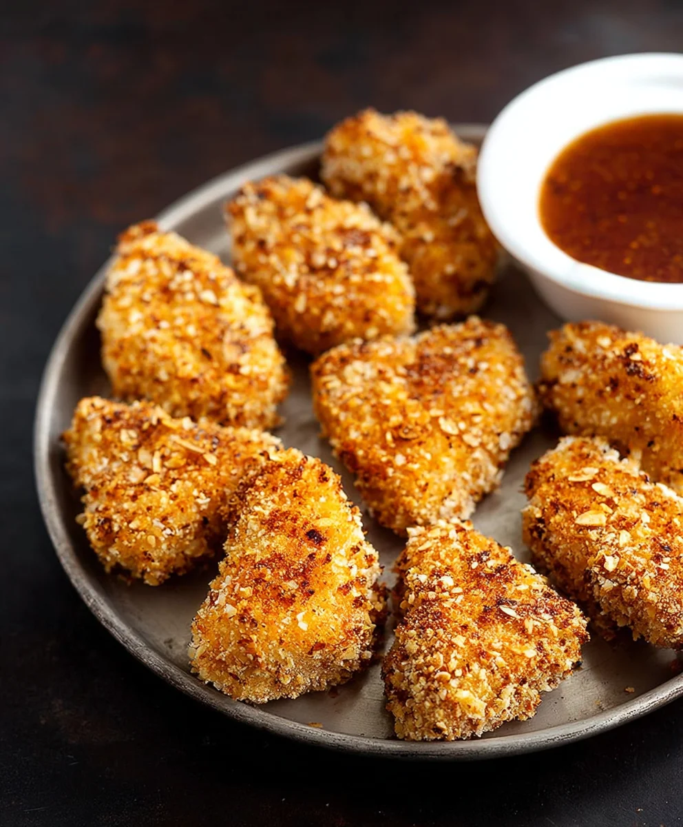 Almond-Crusted Chicken Nuggets