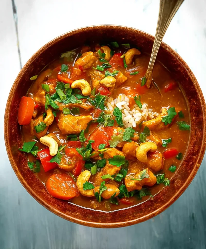 Cashew Chicken Curry (In A Hurry!)