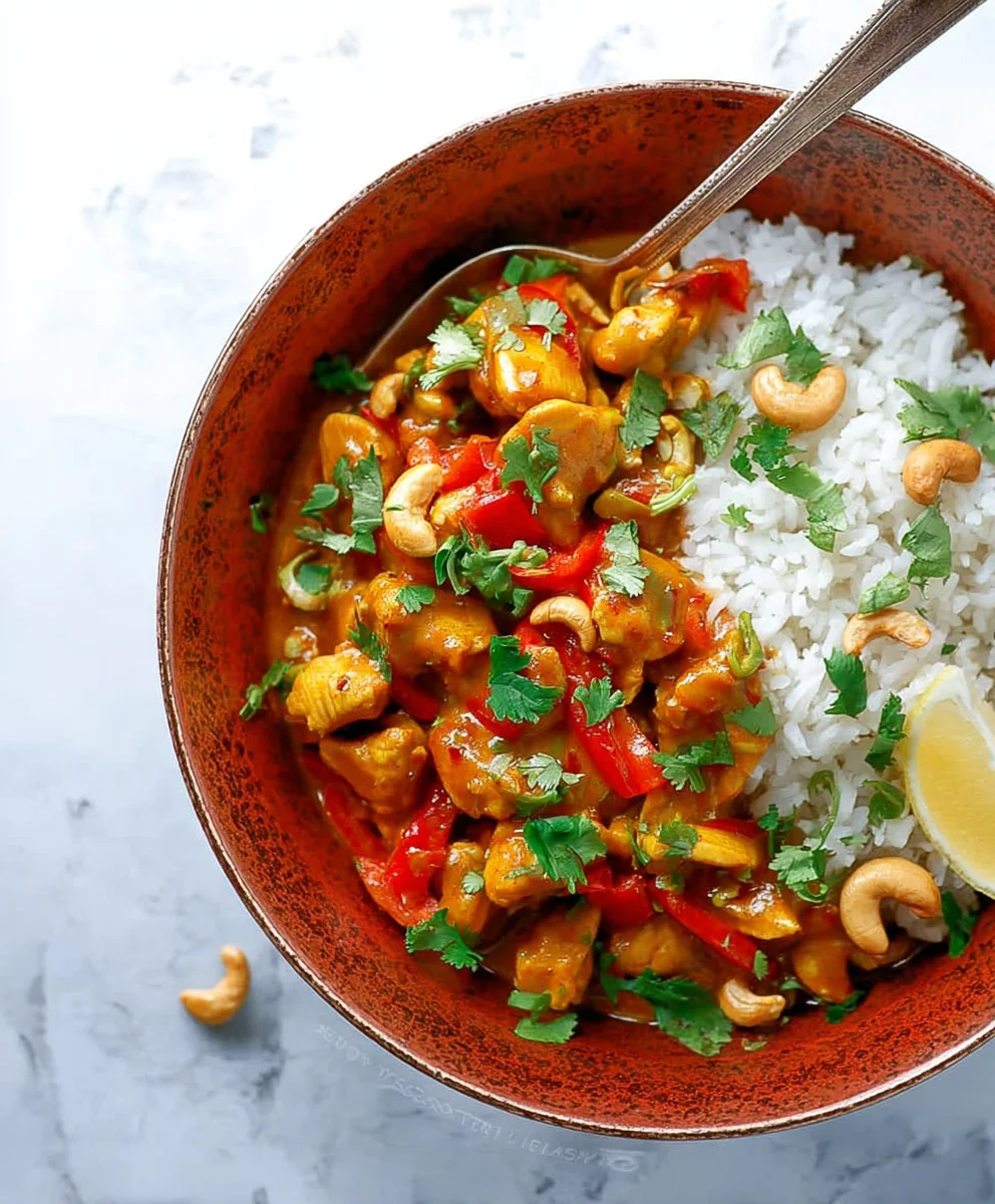 Cashew Chicken Curry (In A Hurry!)