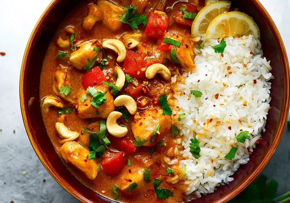 Cashew Chicken Curry (In A Hurry!)
