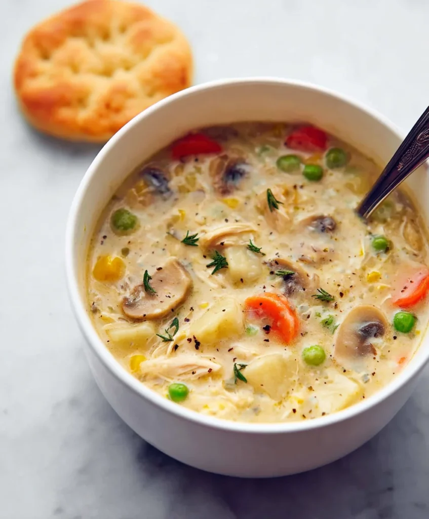 Chicken Pot Pie Soup