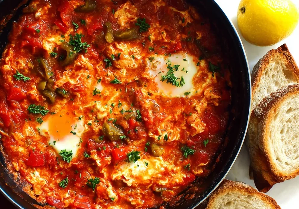 Menemen (Turkish Egg Scramble)