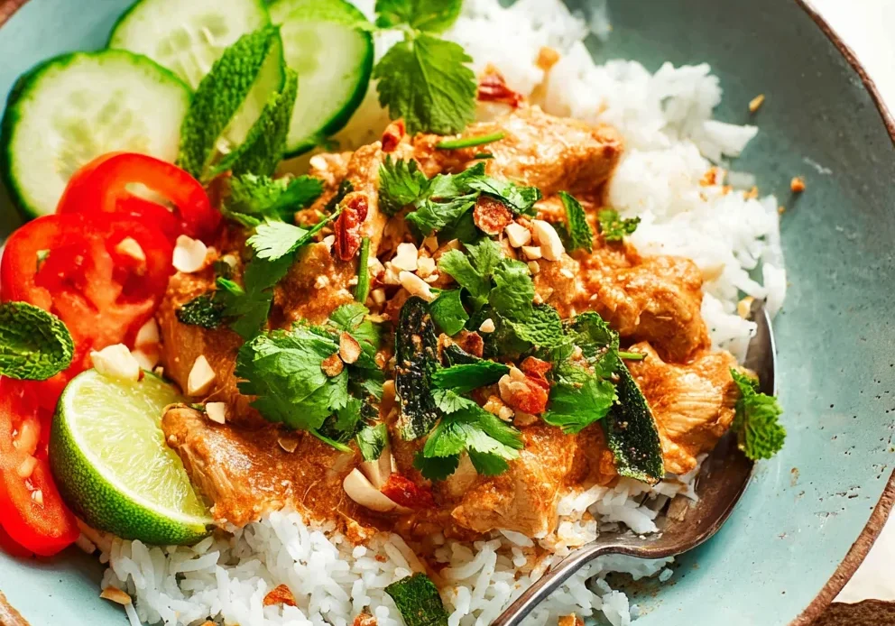 Slow Cooker Chicken Satay