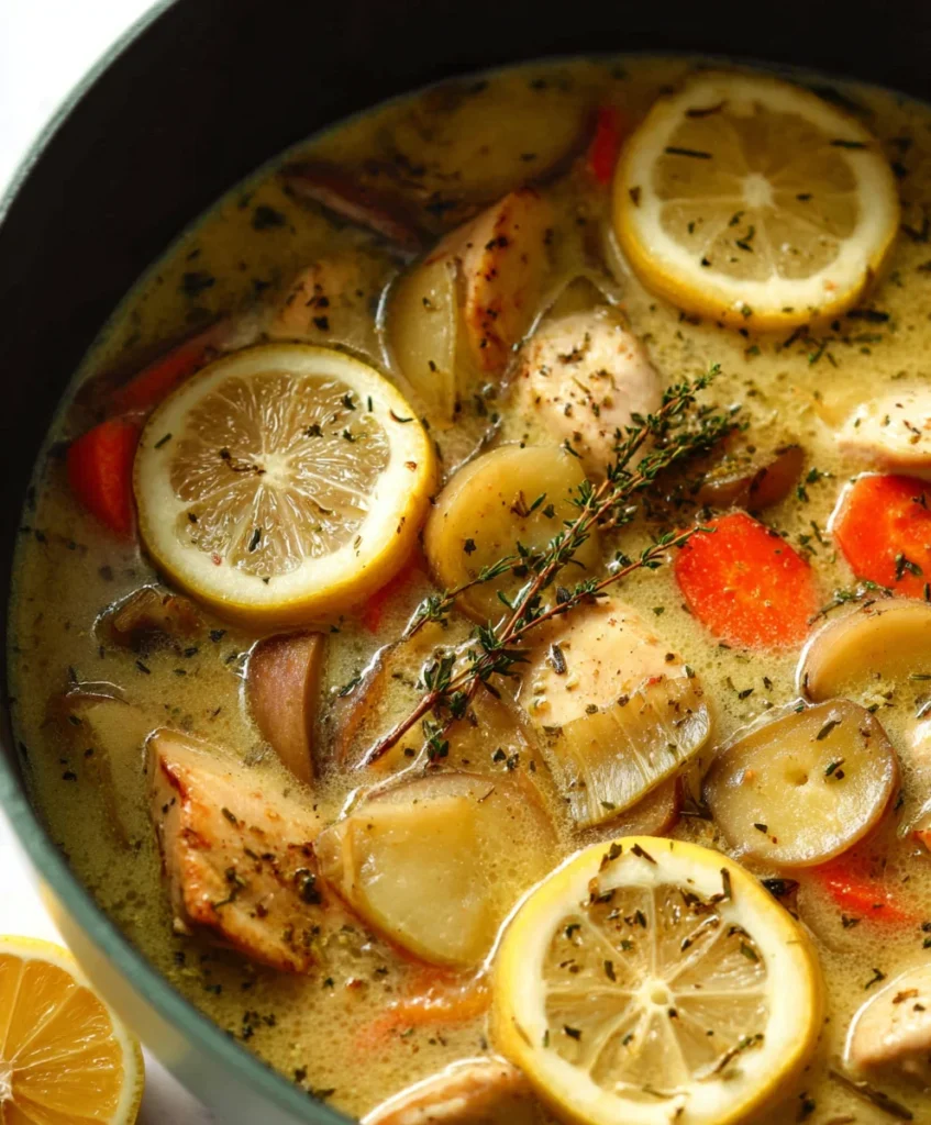 Lemon Chicken Stew