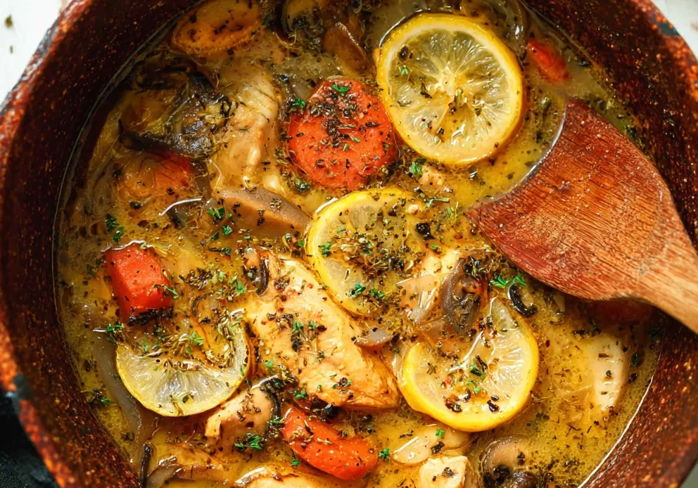 Lemon Chicken Stew