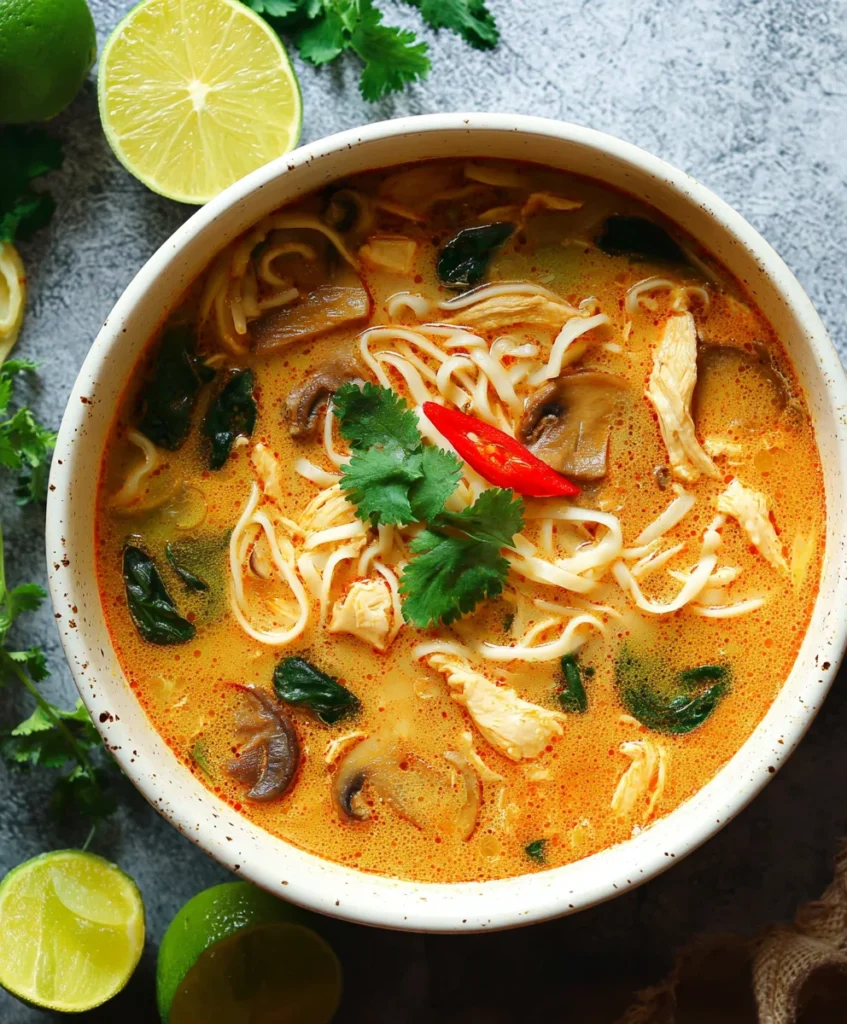 Thai Chicken Noodle Soup

