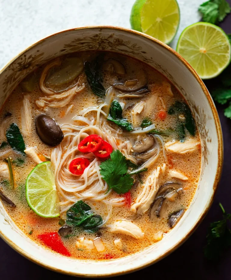 Thai Chicken Noodle Soup