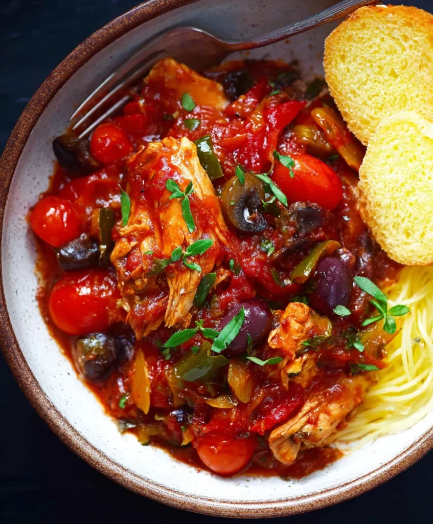 Chicken Cacciatore
