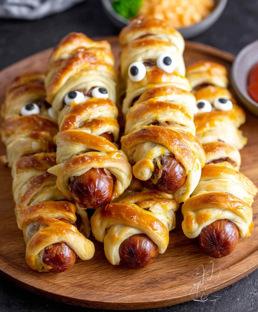 Air Fryer Mummy Dogs