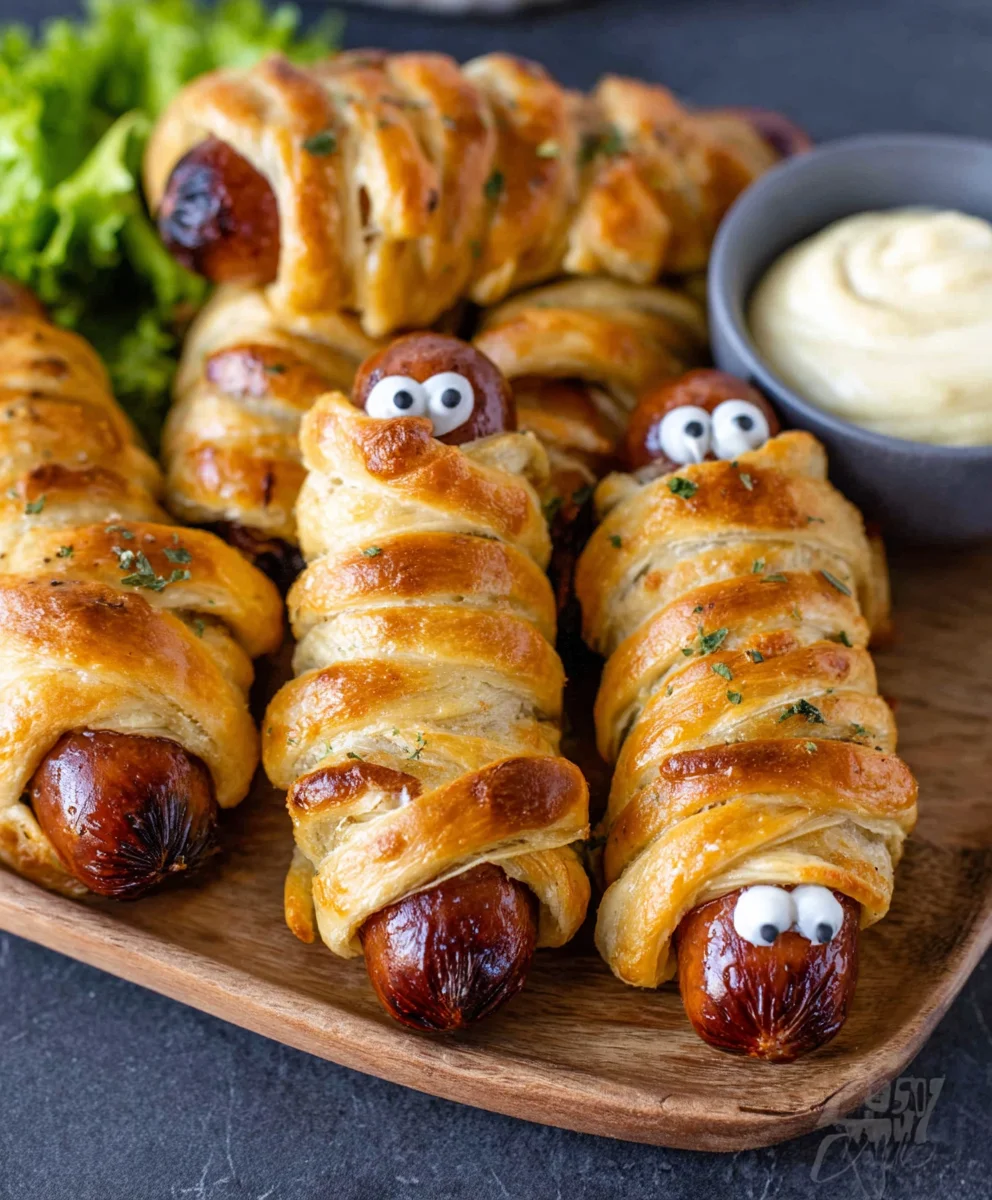 Air Fryer Mummy Dogs