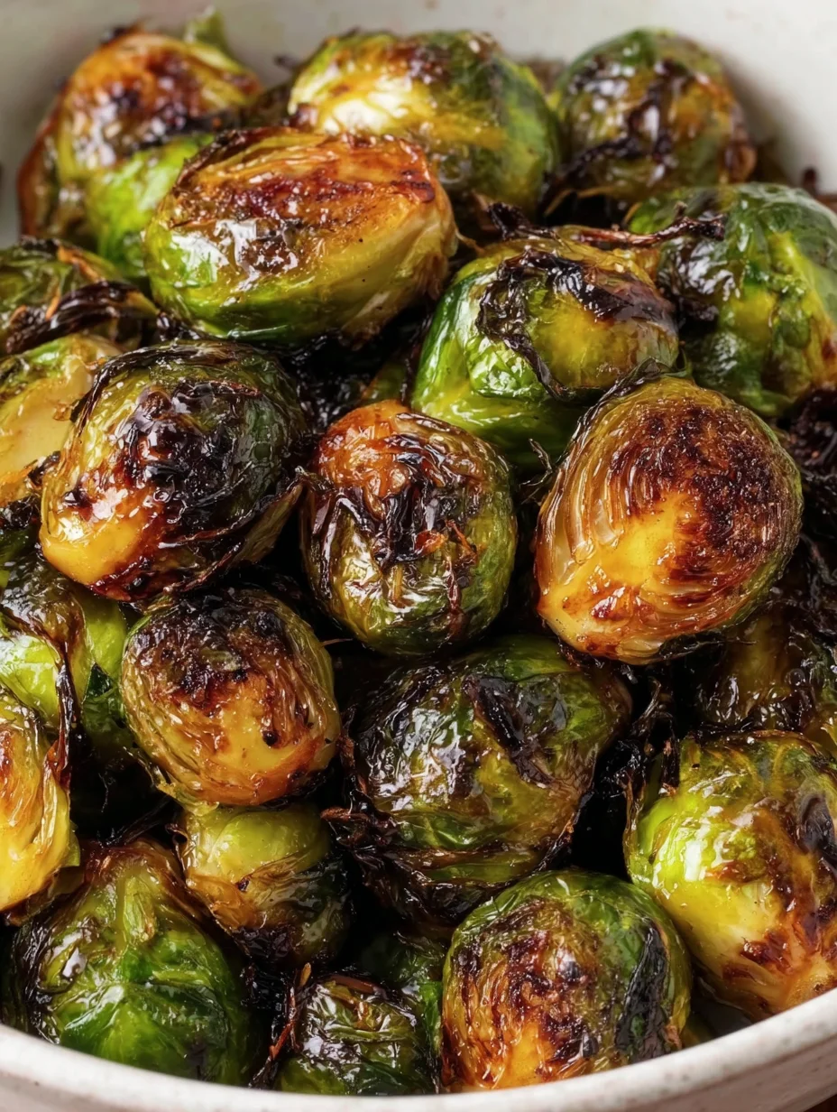 Honey Balsamic Brussels Sprouts – Crispy & Glazed Perfection
