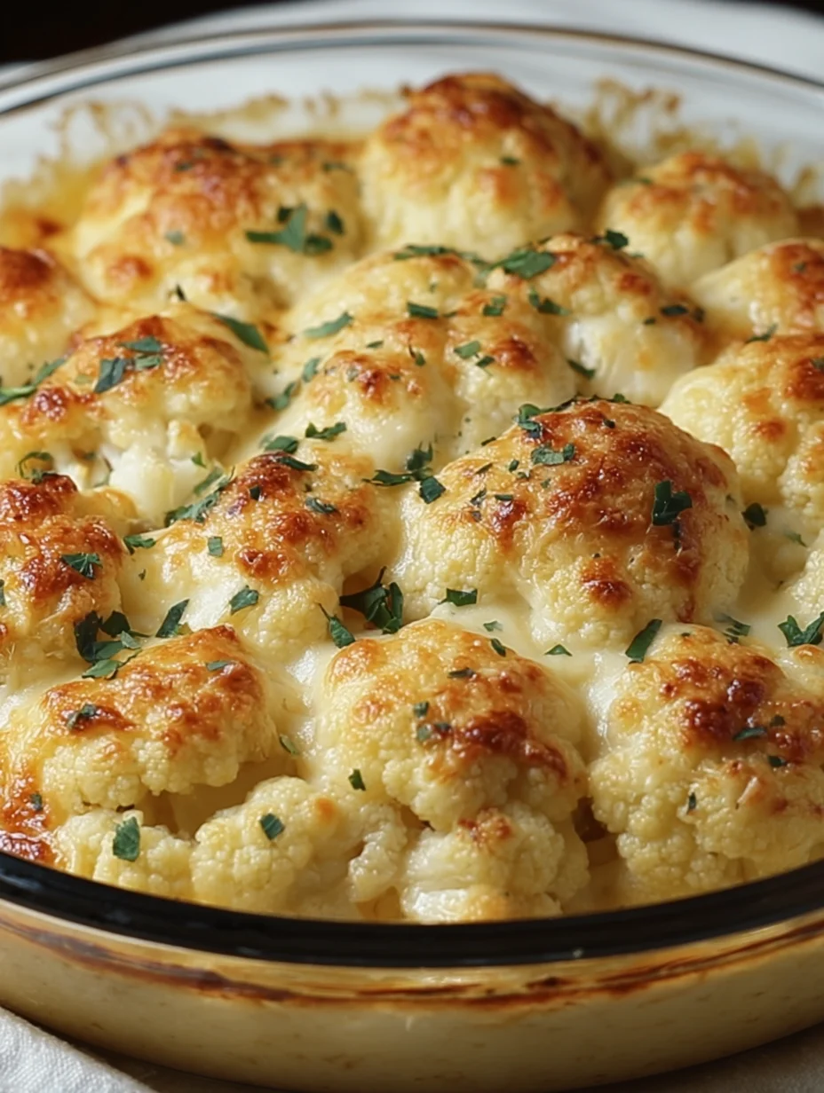 Creamy Cauliflower Gratin-image