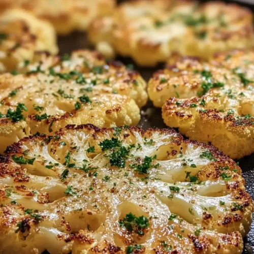 Crispy Cauliflower Parmesan Steaks – Easy Roasted Recipe