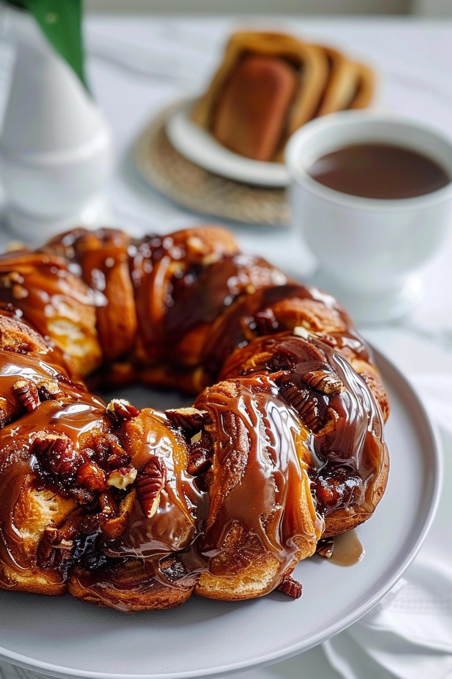 Sticky Bun Breakfast Ring - Sanji Cuisine