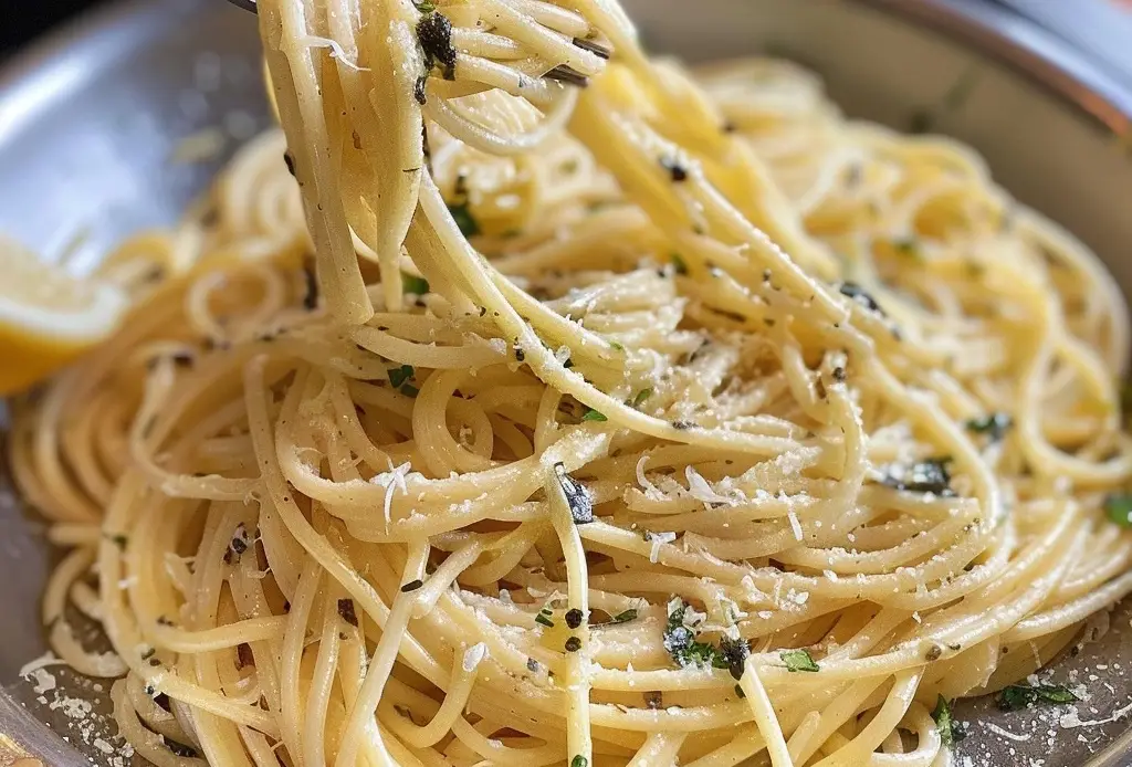 Lemon Spaghetti Delight